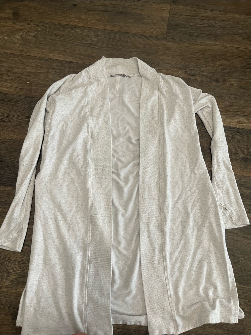 Athleta Light Grey Pranayama Restore Wrap